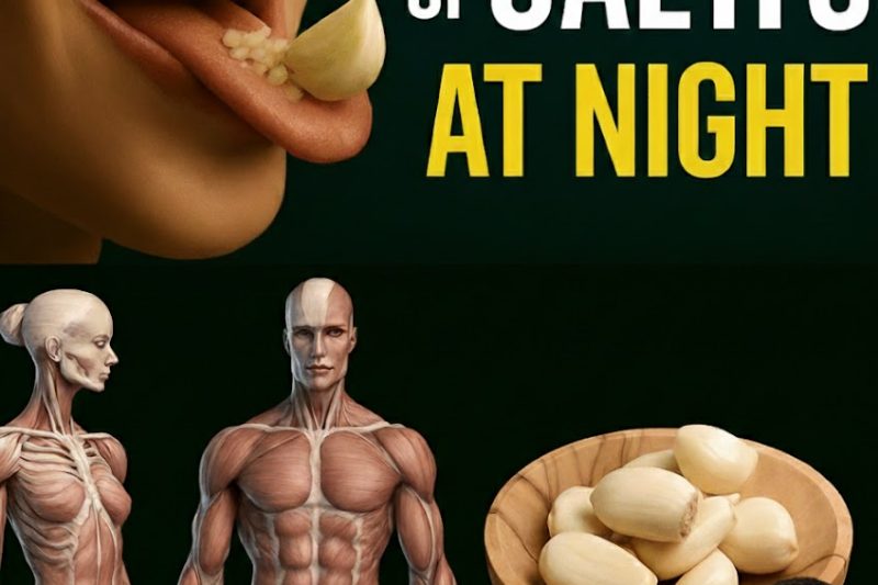 O Milagre da Meia-Noite: O Que Acontece com Seu Corpo Quando Você Consome Alho Cru Antes de Dormir?