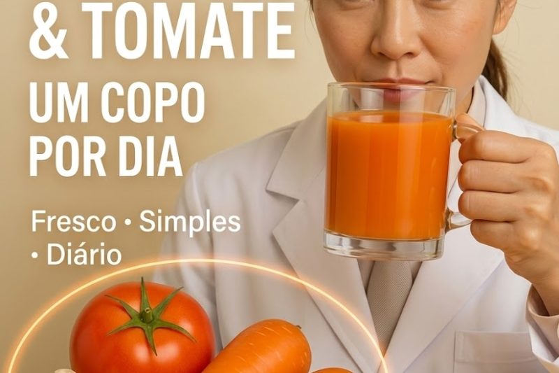 O que um Médico Chinês de 95 Anos Bebe Todos os Dias para um Fígado e Intestino Saudáveis – Cenoura, Alho e Tomate Explicados