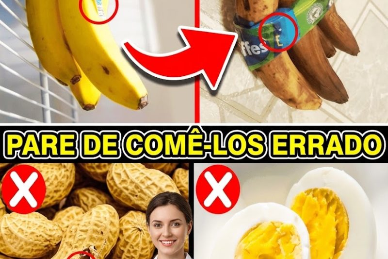 Top 10 Alimentos Comuns que Você Está Consumindo da Forma Errada!