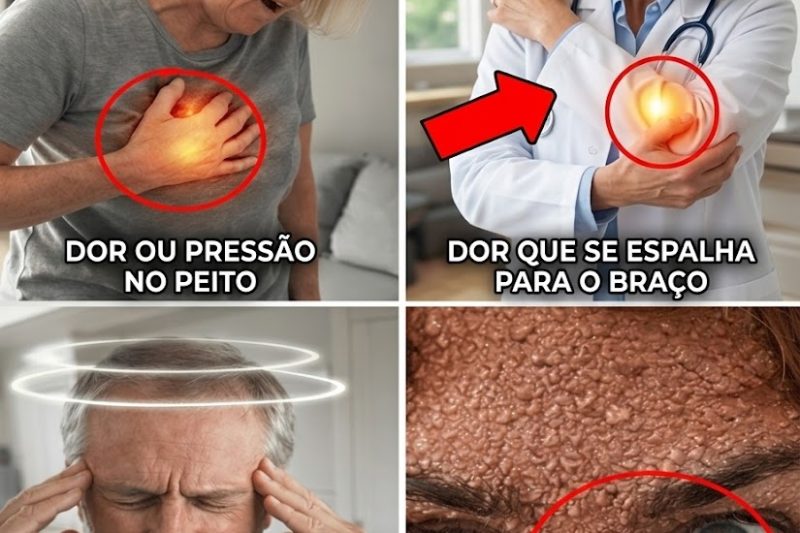 7 Sinais Precoces de um Ataque Cardíaco – Reconheça Rápido e Proteja Sua Vida