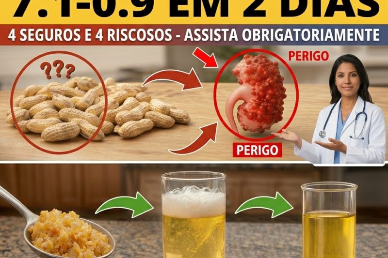 Creatinina de 7,1 para 0,9 em 2 dias! 4 Gorduras Seguras para os Rins e 4 Gorduras de Risco que Você Deve Evitar