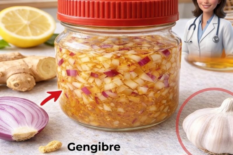 Descubra o Poder Surpreendente do Gengibre, Cebola, Alho, Limão e Mel para a Sua Saúde