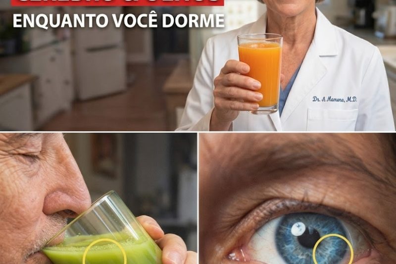 Top 5 Sucos Naturais para Melhorar a Visão e Fortalecer a Memória Durante o Sono