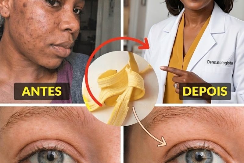 7 Maneiras Naturais de Suavizar Linhas Finas e Realçar o Brilho da Pele Usando Cascas de Banana