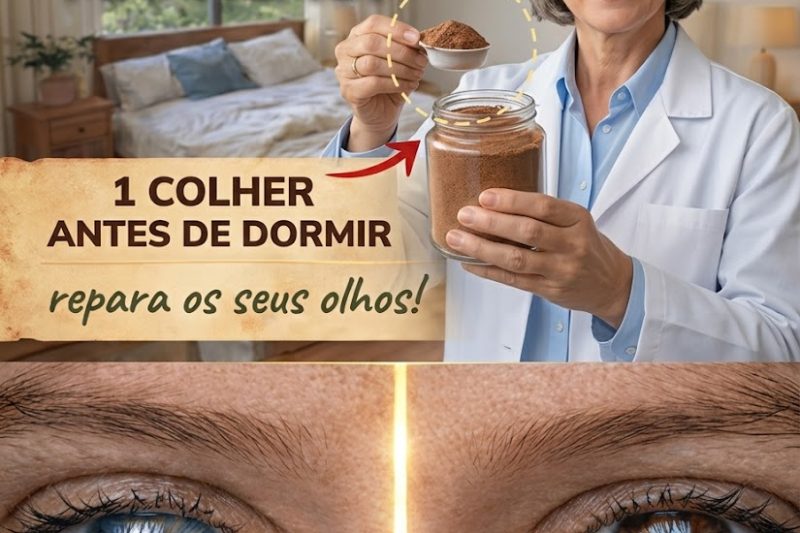 Mais de 60? Coma ISTO Antes de Dormir e Acorde Enxergando Como se Tivesse 40