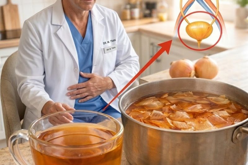 Como o Chá de Cebola Pode Ajudar a Aliviar o Desconforto da Próstata e da Bexiga — Receita Simples para Fazer em Casa