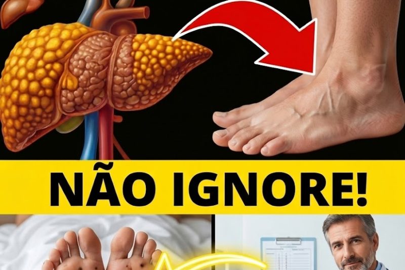 12 Sinais nos Seus Pés Que Podem Revelar Problemas no Fígado