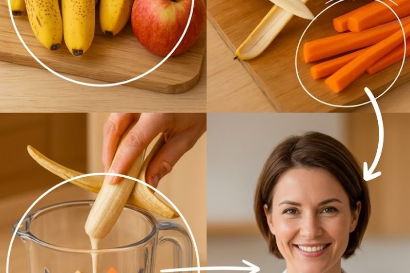 Suco de Cenoura com Banana: A Bebida Nutritiva que o Seu Corpo Precisa