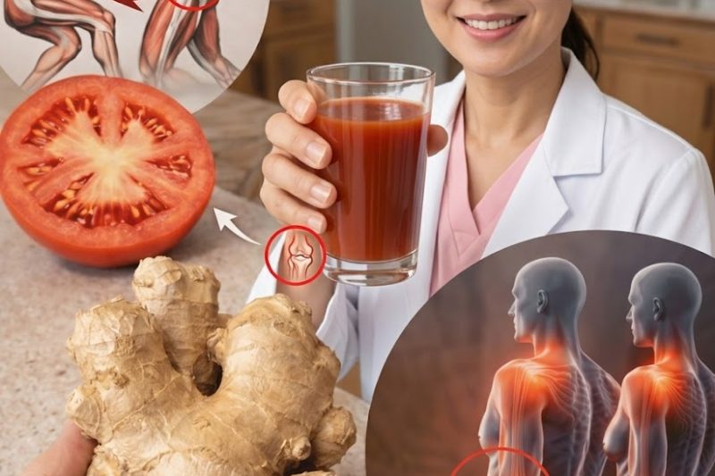 Impulsionador Natural de Energia: Gengibre e Tomate para Vitalidade o Dia Inteiro