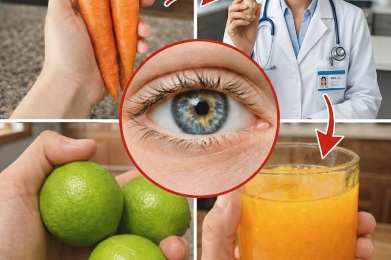 Como um Suco Natural Simples Ajudou a Apoiar Minha Saúde Ocular e Aliviar o Cansaço Visual