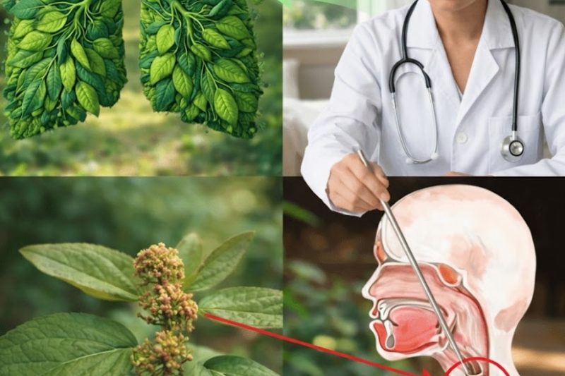 Você Tem Esta Planta Comum Crescendo no Seu Quintal? Descubra Como Ela Pode Ajudar no Conforto Respiratório