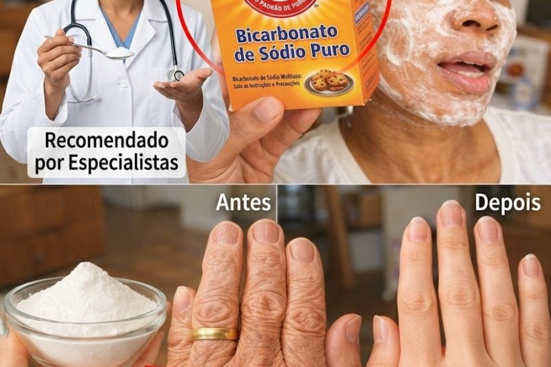 Descubra Como o Bicarbonato de Sódio Pode Transformar a Aparência da Sua Pele em Minutos – Mesmo Depois dos 70!