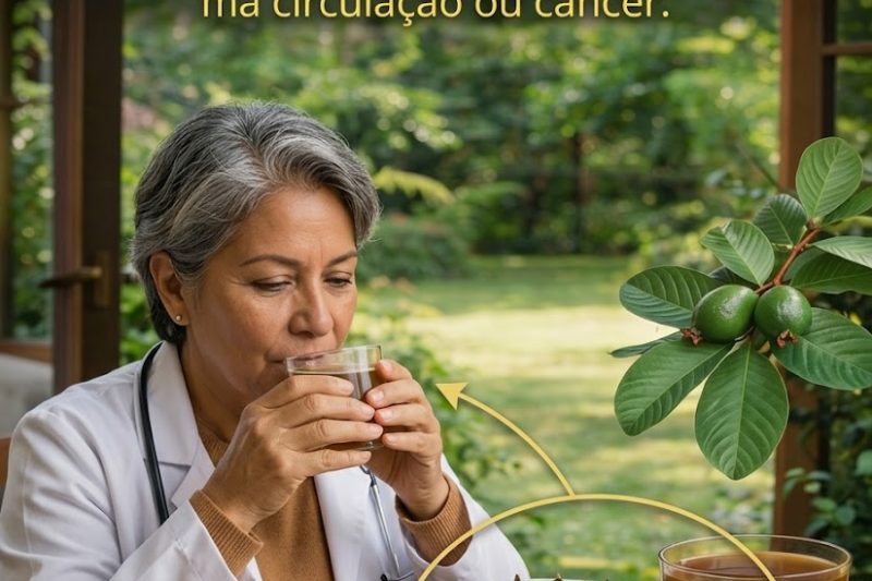 Chá de Hibisco, Folha de Goiaba e Cravo: Um Aliado Natural para Apoiar o Açúcar no Sangue, a Pressão Arterial e a Circulação Após os 50