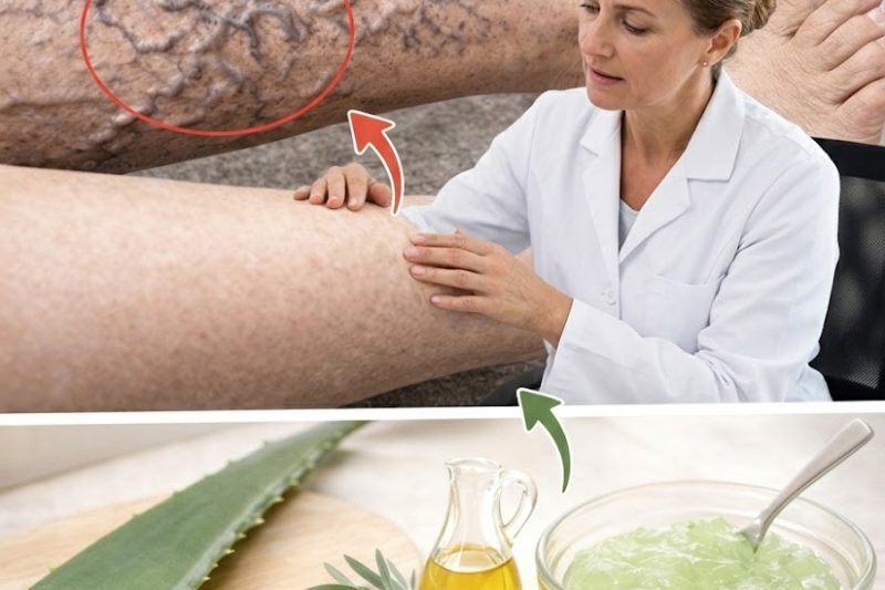 Remédio Natural da Vovó para Aliviar Varizes: Aloe Vera, Vinagre de Maçã e Limão