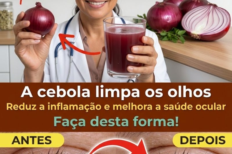 Cebola para Conforto dos Olhos: Por Que Esse Simples Hábito de 5 Dias na Cozinha Está Chamando Atenção