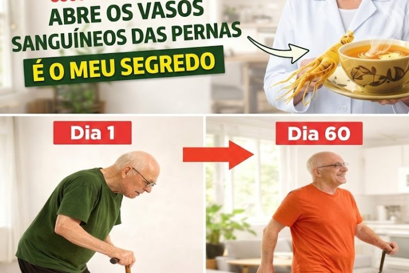 Idosos: Coma ISTO Antes de Dormir para Melhorar a Circulação nas Pernas Durante a Noite – Acorde com os Pés Mais Quentes!