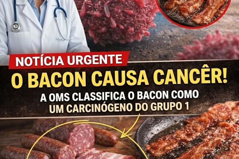 O Bacon é Realmente Tão Perigoso Quanto o Tabaco? Entenda a Classificação da OMS Sobre Carnes Processadas