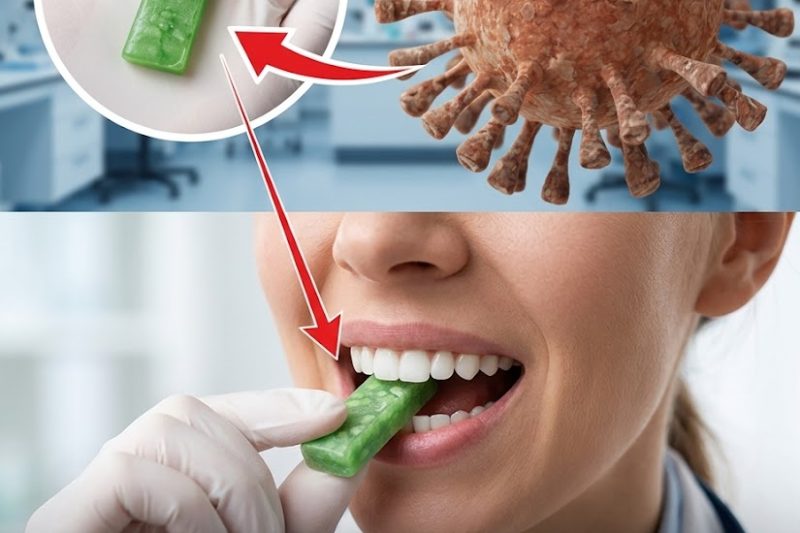 Explorando um Chiclete à Base de Plantas que Pode Ajudar a Reter Vírus na Boca de Forma Natural