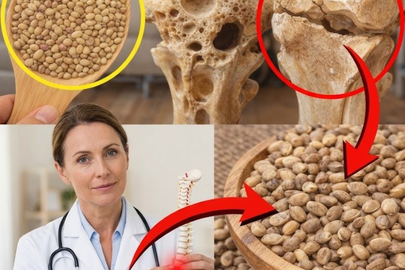 O Alimento Nº1 Que Oferece 7× Mais Cálcio Que o Leite (E Mais 4 Protetores Ósseos Que Quase Ninguém Menciona)