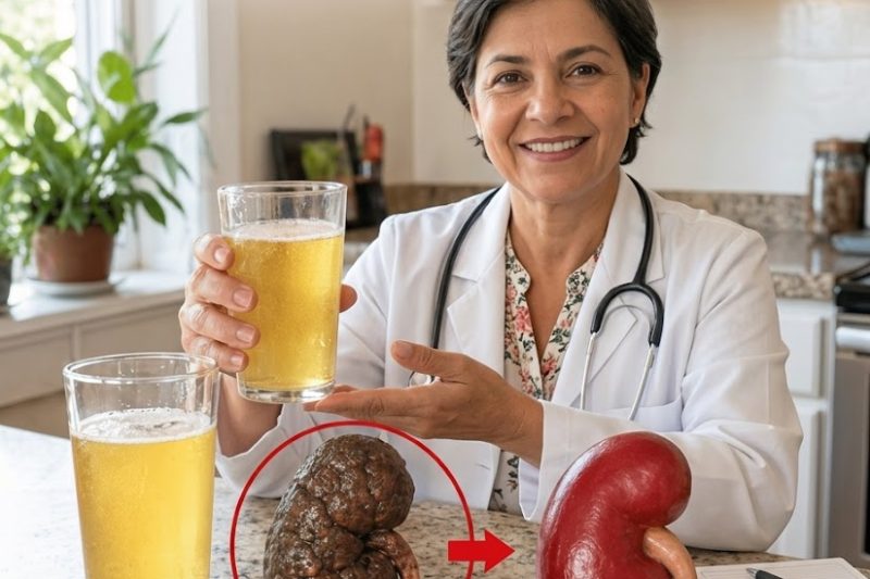 Beba Um Copo Desta Mistura Dourada Todas as Manhãs para Apoiar Naturalmente os Seus Rins