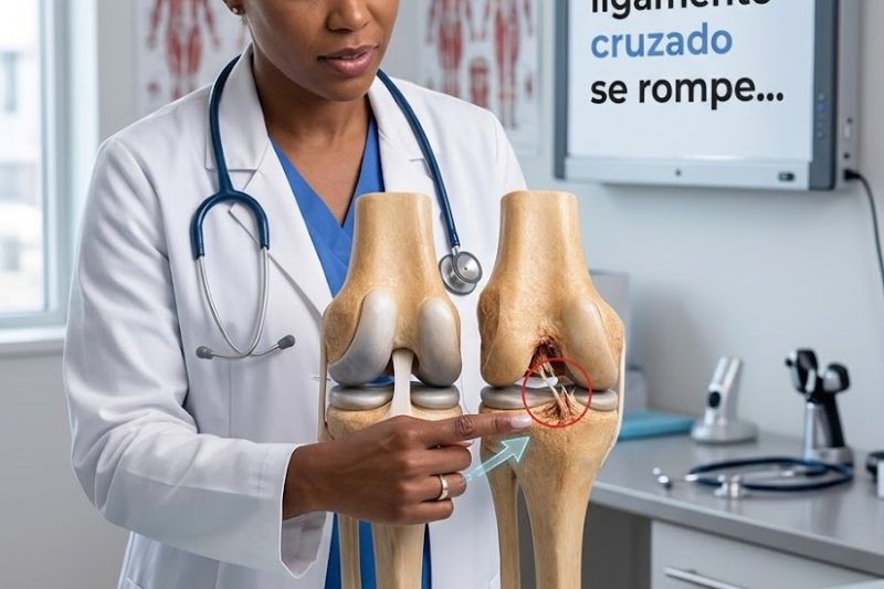 O Que Realmente Acontece Dentro do Seu Joelho Quando o Ligamento Cruzado se Rompe?
