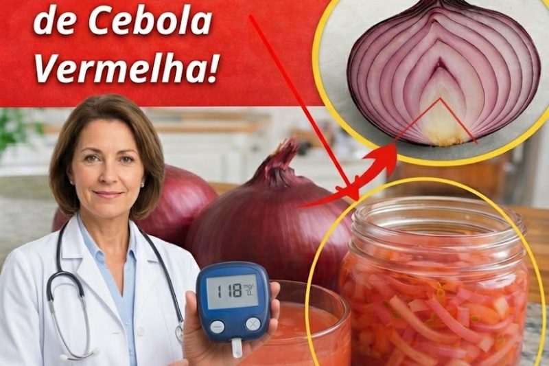 A Receita com Cebola Roxa que Pode Ajudar a Equilibrar o Açúcar no Sangue Rapidamente