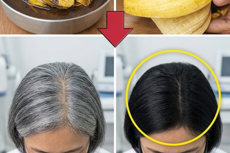 Truque com Casca de Banana para o Cabelo: Nutrição Natural para Fios Mais Fortes, Crescimento Mais Rápido (e a Verdade sobre os Fios Brancos)