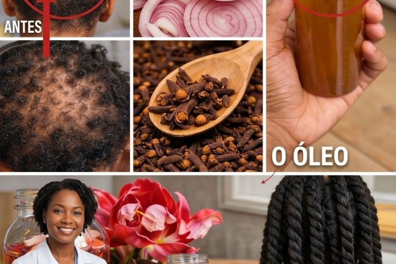 Desbloqueie o Crescimento Capilar Acelerado: A Mistura Milagrosa de Cebola e Cravo