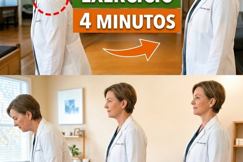 Como Corrigir a Postura da Cabeça Projetada para Frente Após os 60 em Apenas 4 Minutos – A Rotina Suave que o Médico Mais Idoso do Japão Recomenda