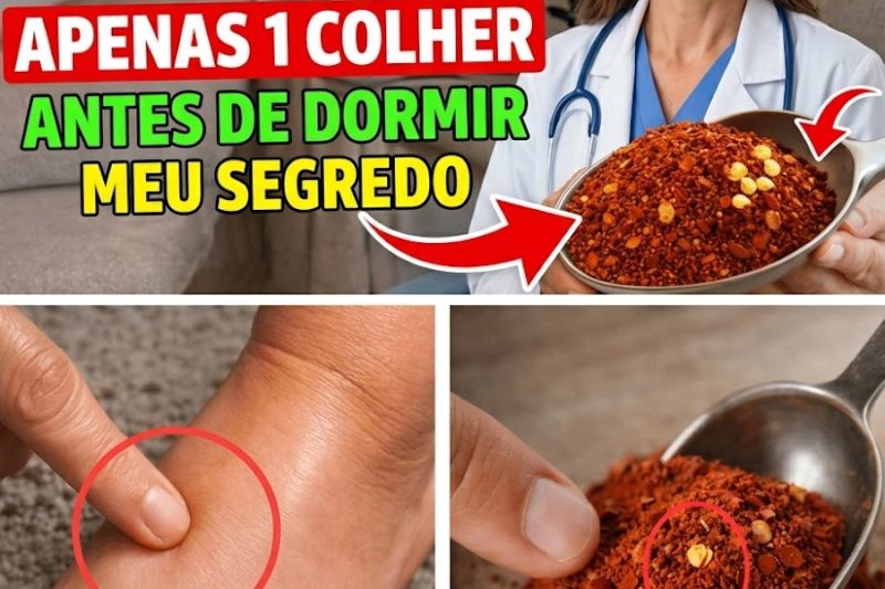 Idosos: Consuma ISTO Antes de Dormir e Melhore a Circulação nas Pernas e Pés em Apenas 24 Horas!