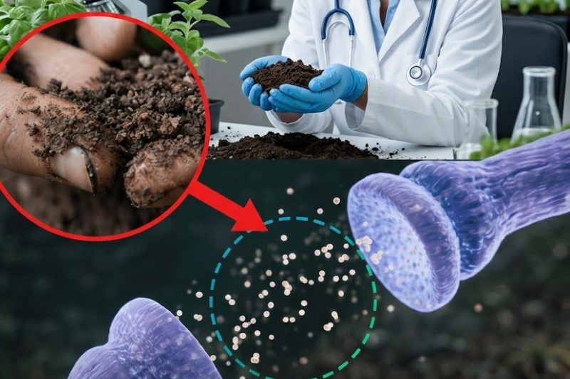 A Bactéria do Solo no Seu Jardim que Pode Apoiar Naturalmente o Humor e o Bem-Estar