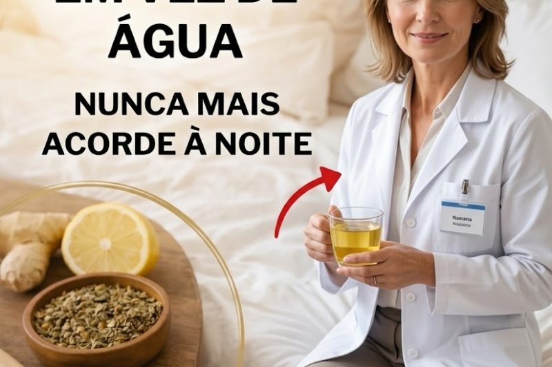 Mais de 60 anos? Acordando às 2 da manhã todas as noites? 5 Bebidas Naturais Noturnas que Podem Ajudar a Dormir Melhor