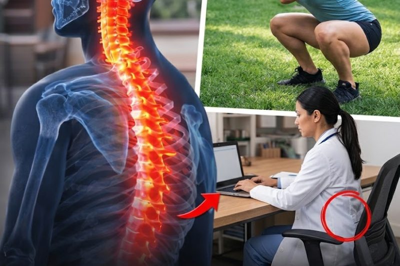 Como Apenas Um Minuto de Agachamento Profundo por Dia Pode Apoiar Seu Corpo Após Longas Horas Sentado