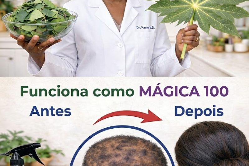 A Enzima Secreta: Por Que as Folhas de Mamão Podem Estimular o Crescimento Capilar Mais Rápido do Que Você Imagina
