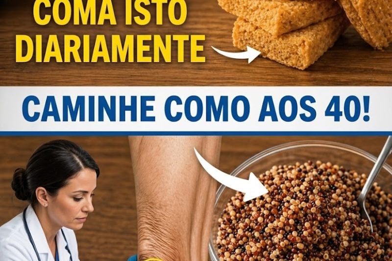 Quer Pernas Mais Fortes Mesmo Após os 80? Coma Isto Todos os Dias para Apoiar a Saúde na Terceira Idade