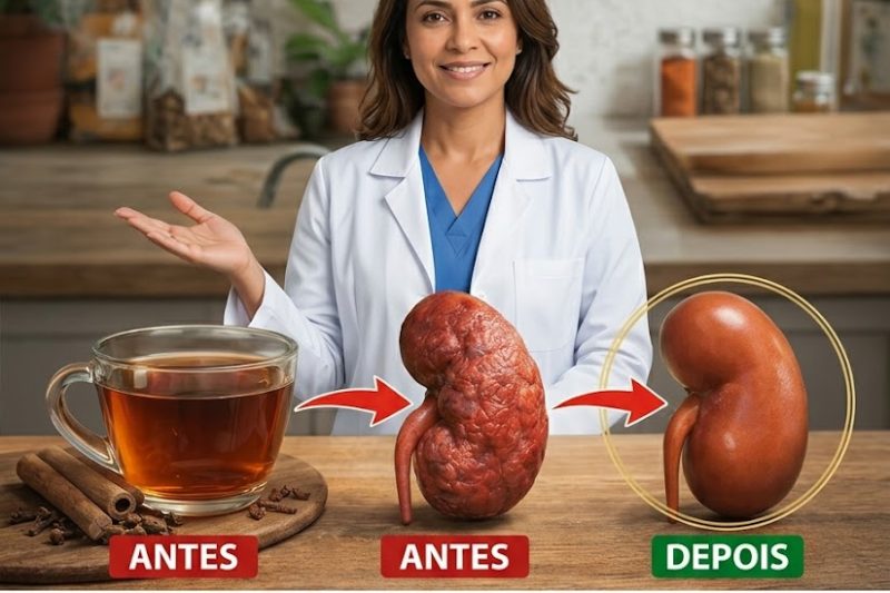 4 Bebidas Noturnas que Ajudam a Apoiar os Rins e Reduzir a Creatinina Naturalmente