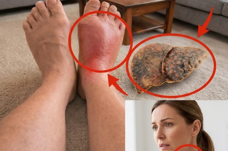 12 Sinais Precoces de que o Seu Fígado Está a Tentar Avisar Algo: O Que os Seus Pés Revelam Sobre a Saúde Hepática
