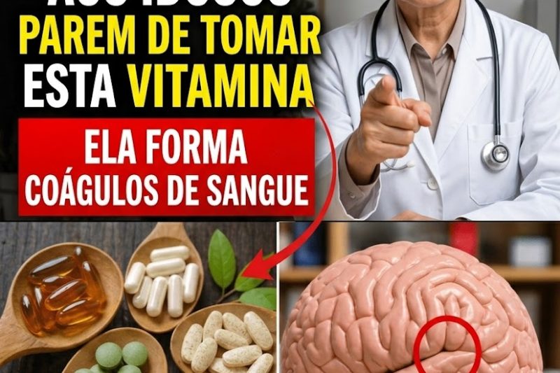 Como Médico, Fiquei Chocado: Esta Vitamina Pode Aumentar o Risco de AVC da Noite para o Dia