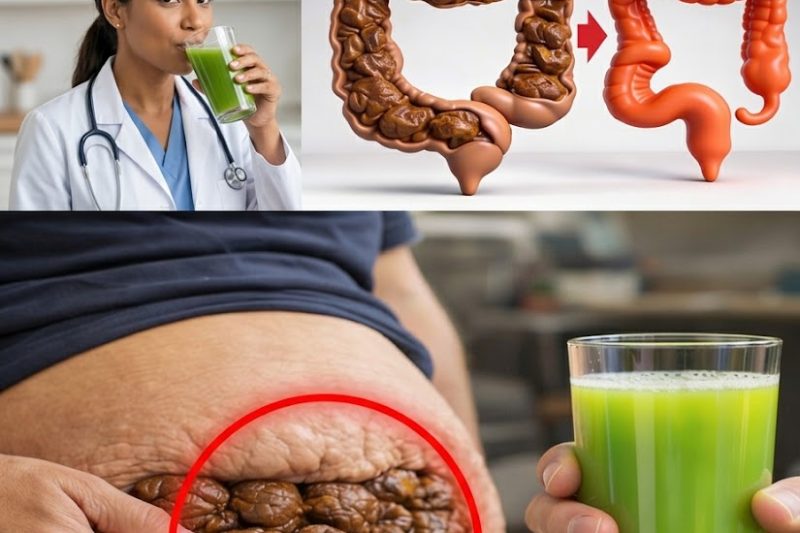 Beba Apenas 1 Copo e Limpe Todo o Seu Intestino em 10 Minutos! Não Consegue Evacuar? Esta Bebida Matinal Vai Resolver Rápido