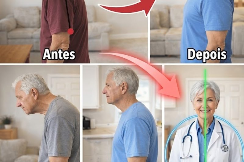 Como Corrigir a Postura da Cabeça Projetada para Frente Após os 60 em Apenas 4 Minutos: Uma Rotina Suave Inspirada no Japão