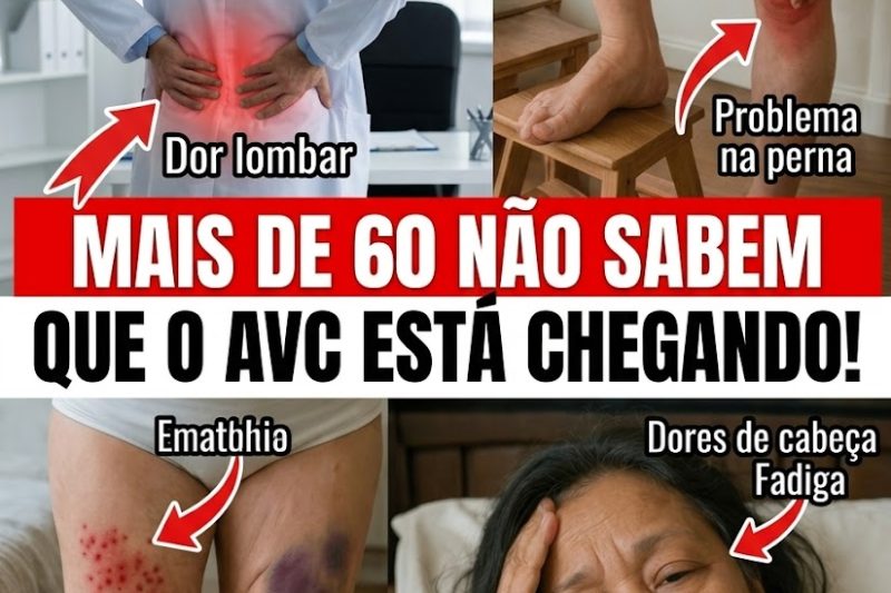 Mulheres Acima de 60: 10 Sinais nas Pernas que Podem Indicar um AVC – Aja Antes do Nº 7