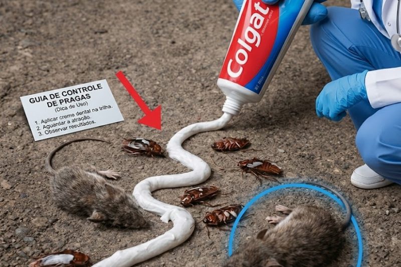 Pare de Desperdiçar Dinheiro com Venenos Contra Pragas: O Truque Simples com Pasta de Dente que Está Transformando Lares