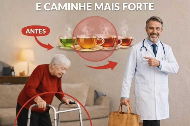 Mais de 60? Três Chás que Podem Ajudar a Melhorar a Mobilidade e a Força ao Caminhar