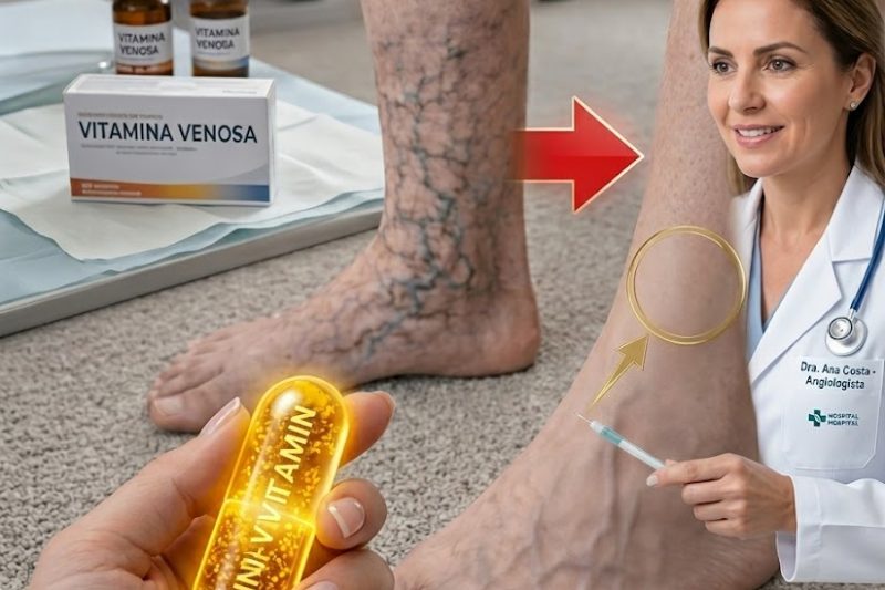 Idosos: Você Vai Se Surpreender com o Que Esta Vitamina Comum Pode Fazer pela Circulação nas Pernas com o Avançar da Idade
