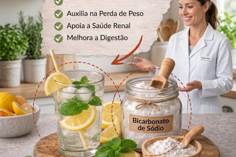 Você Sabia? Água com Limão e Bicarbonato em Jejum Pode Apoiar Seu Bem-Estar Diário