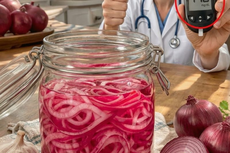 Receita com Cebola Roxa Pode Ajudar a Apoiar Naturalmente o Equilíbrio do Açúcar no Sangue