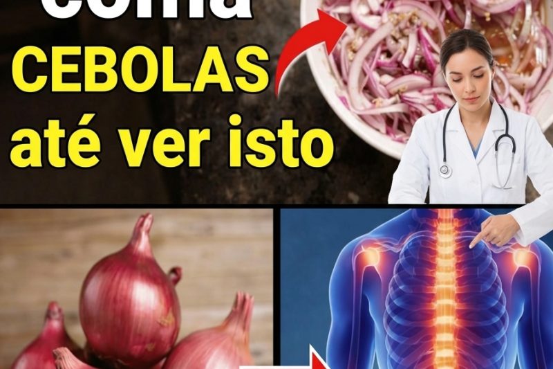 Idosos, Consuma Cebola Desta Forma e Veja 7 Problemas de Saúde Desaparecerem!