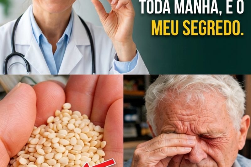Mesmo com Mais de 90? Consuma Estas 3 Sementes Todas as Manhãs para Fortalecer a Visão e o Cérebro (Ciência Real + Ritual Simples)