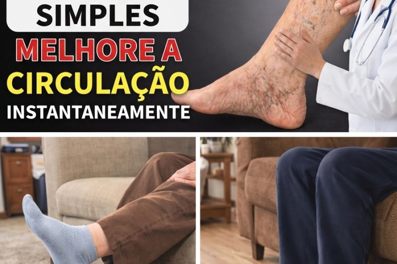Top 10 Exercícios Simples para Melhorar a Circulação e o Fluxo Sanguíneo nos Pés e Pernas (Essenciais para Idosos!)