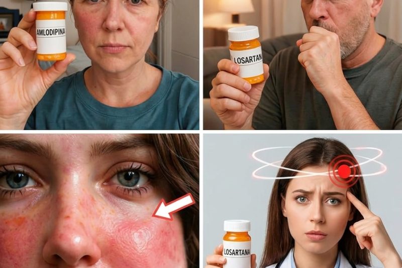Amlodipina vs Losartana: Qual medicamento para pressão causa mais efeitos colaterais?